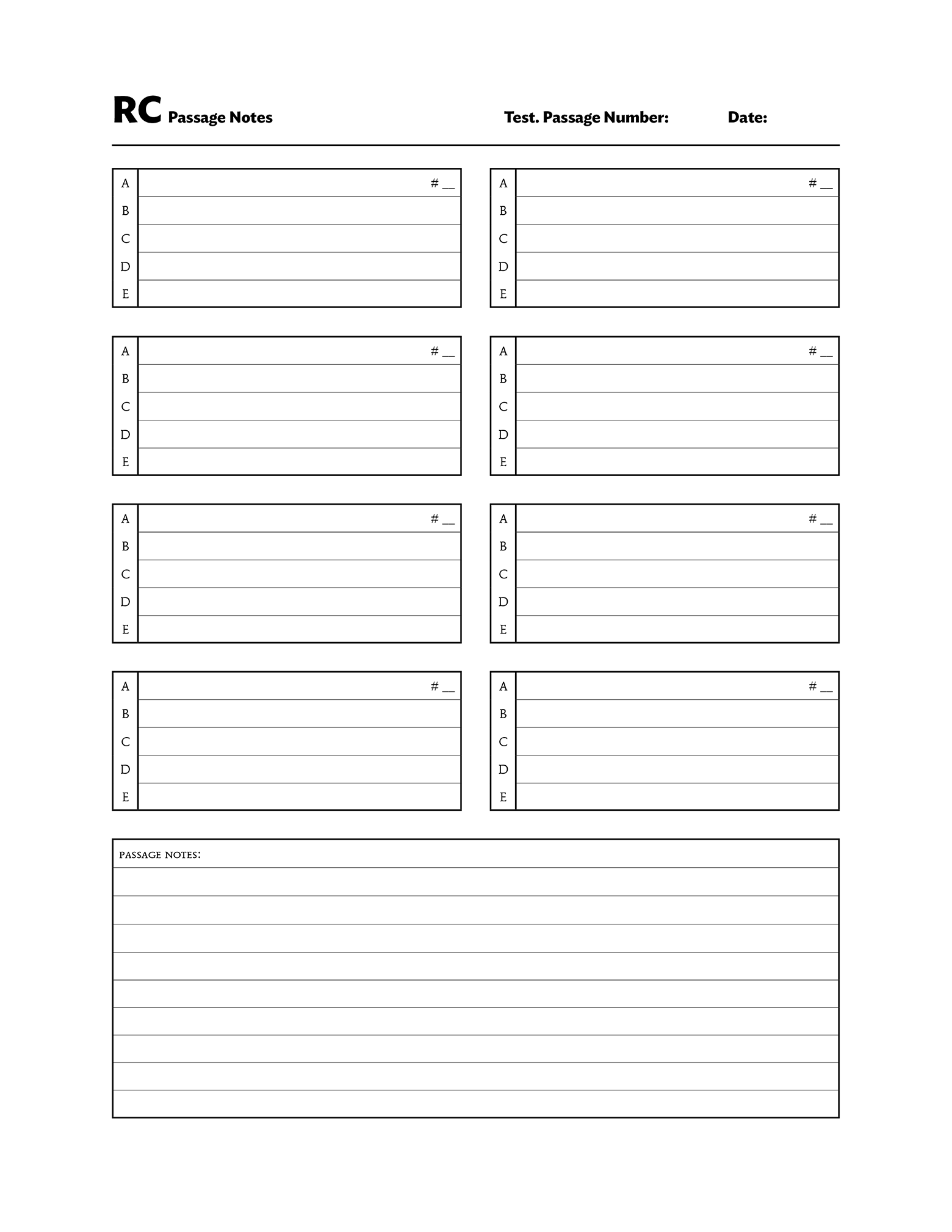 LSAT Notebook Organizer The LSAT Trainer